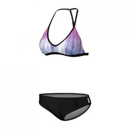 BECO bikini, B-cup, zwart/multi color