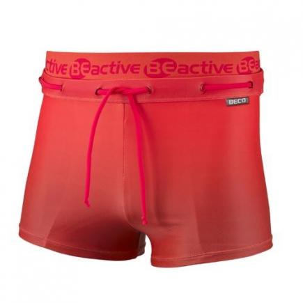 BECO zwemboxer, neon rood