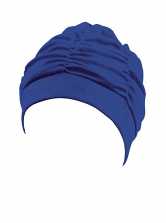 BECO dames badmuts | stof | blauw